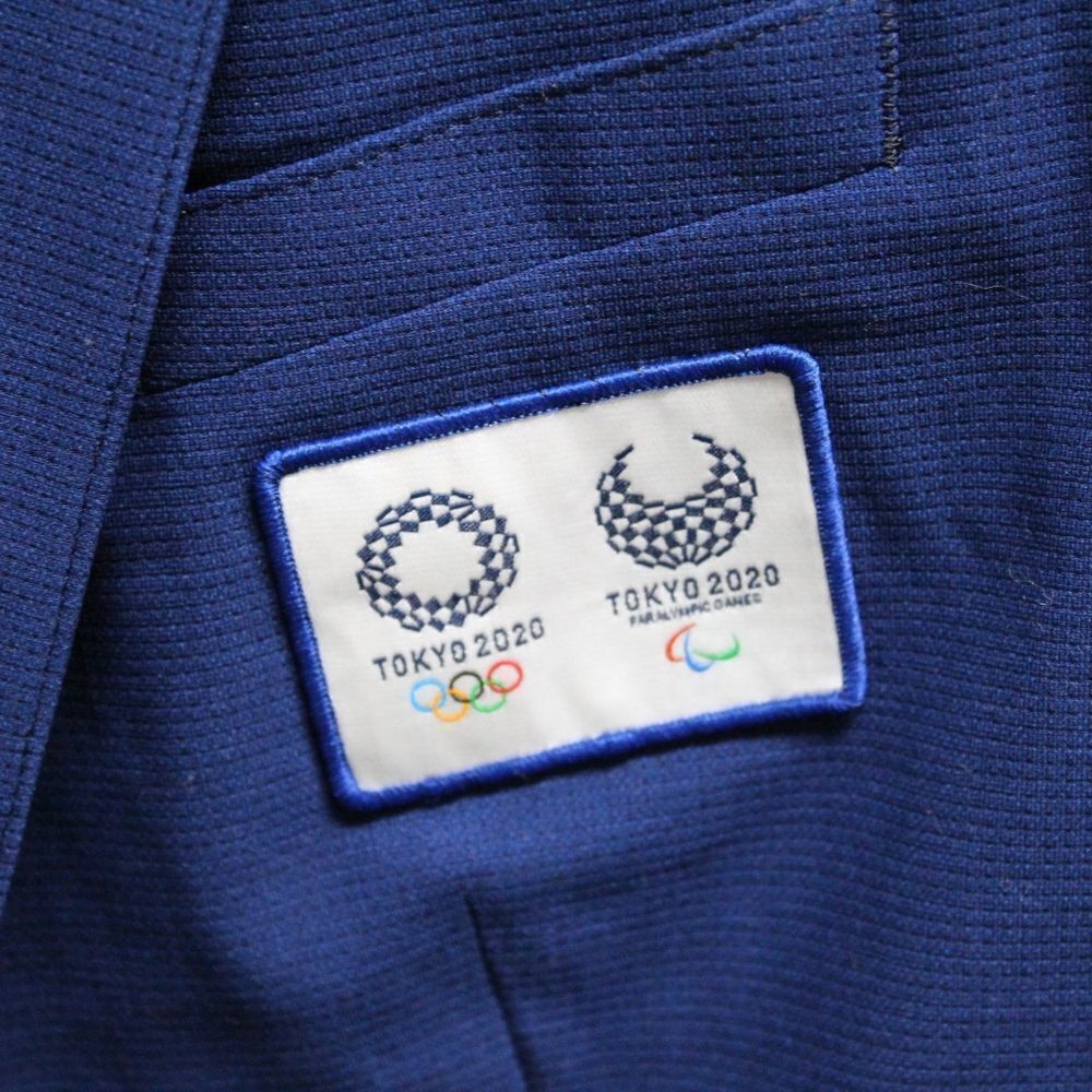 AOKI 2020 Tokyo Olympics  blazer NWT technical officials rare - Picture 12 of 16